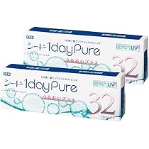 Amazon | ワンデーピュアうるおいプラス 【BC】8.8【PWR】-7.50 32枚入